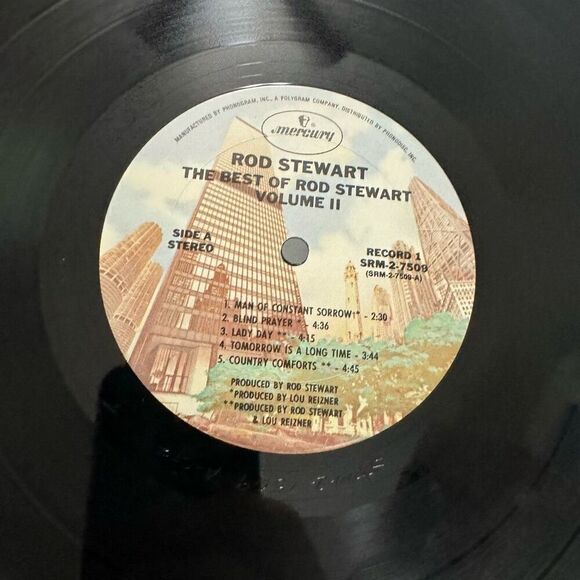 The Best Of Rod Stewart Vol. 2 Double LP | 1976 | Mercury SRM-2-7509 Vinyl - Picture 12 of 16